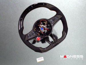 Alfa Romeo Stelvio Steering Wheel - Carbon Fiber - w/ LED Functions - QV Models